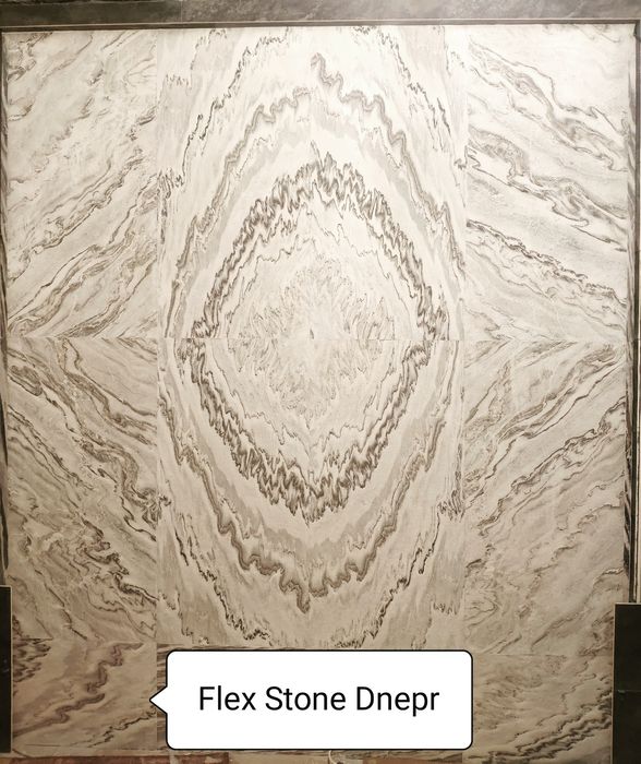 Гибкий мрамор, каменный шпон Bidasar 2мм