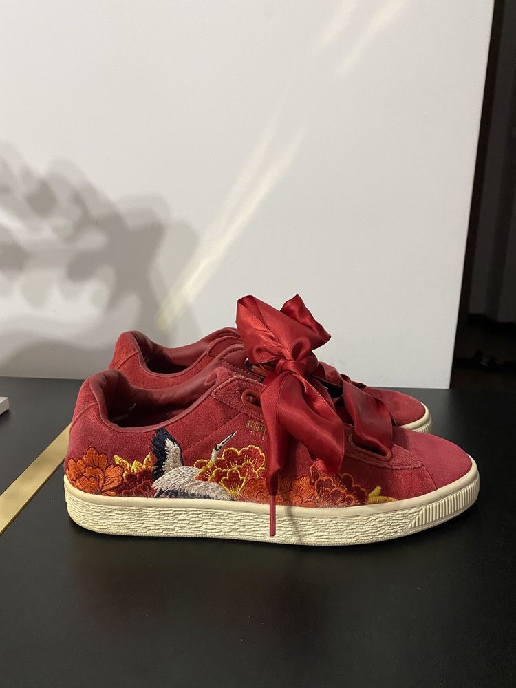 Puma suede heart kimono cheap
