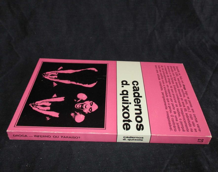 Livro Droga-Inferno ou Paraíso? Cadernos D. Quixote