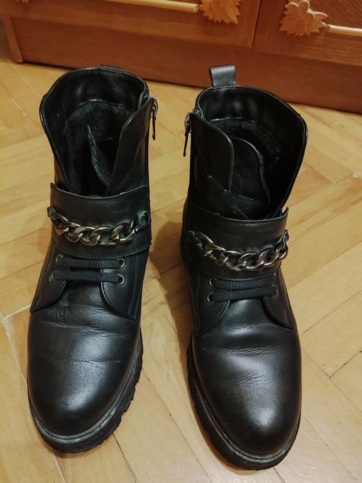 Ботінки черевики шкіряні фірмові Сте птер