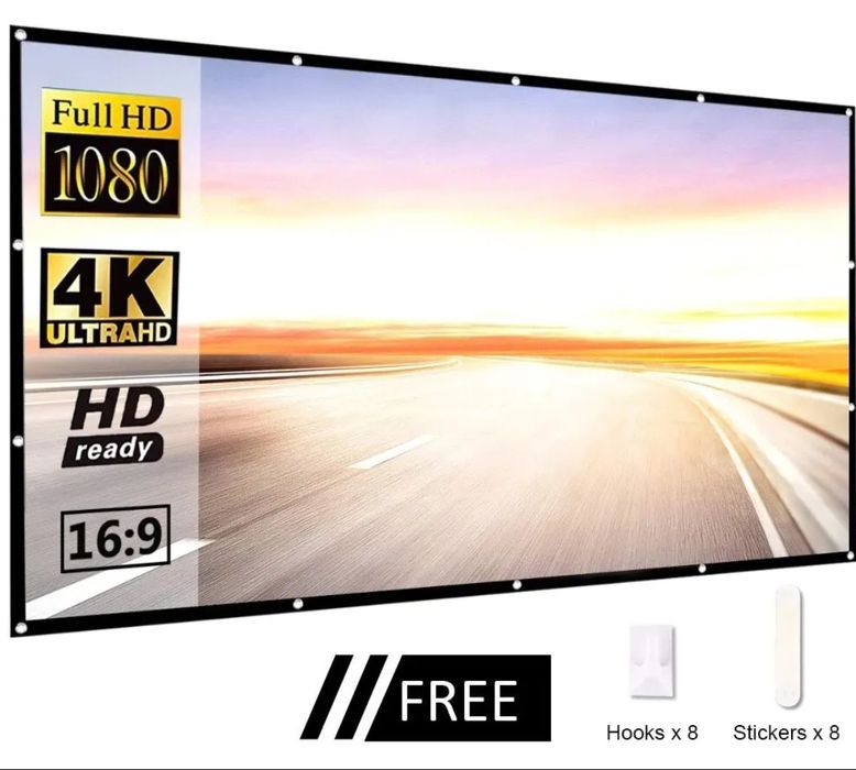 Проектор Byintec BL 127 LED 1280*800 Full HD + подарунок екран