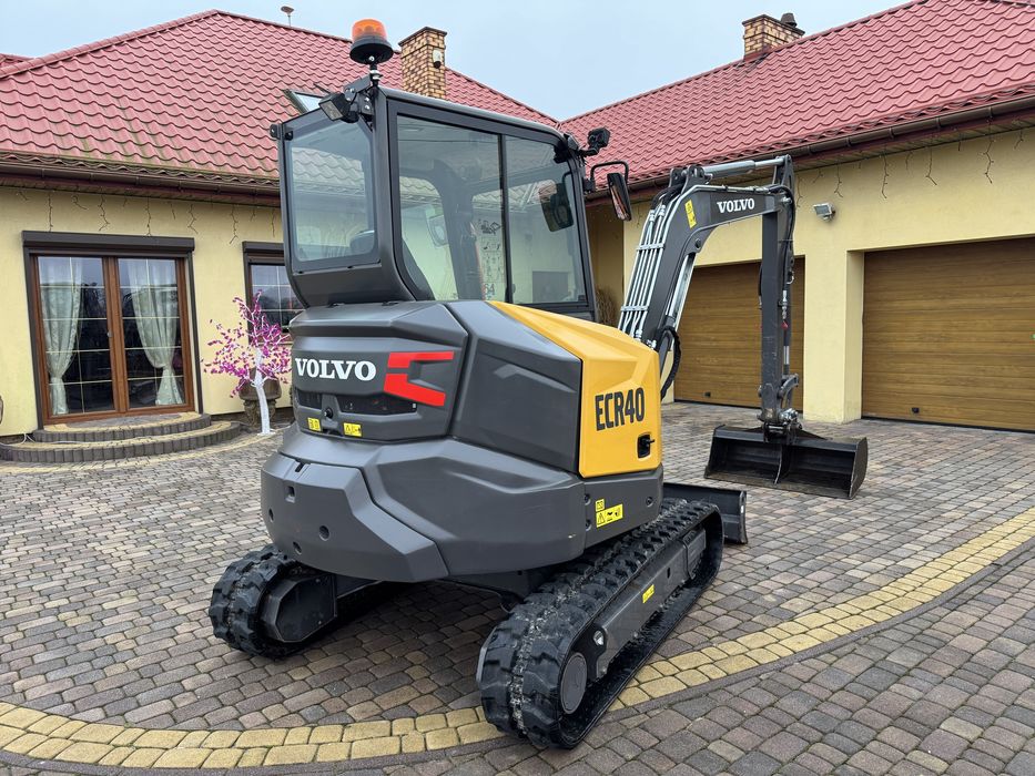 Koparka minikoparka VOLVO ECR40F klimatyzacja BRUTTO bez Vat