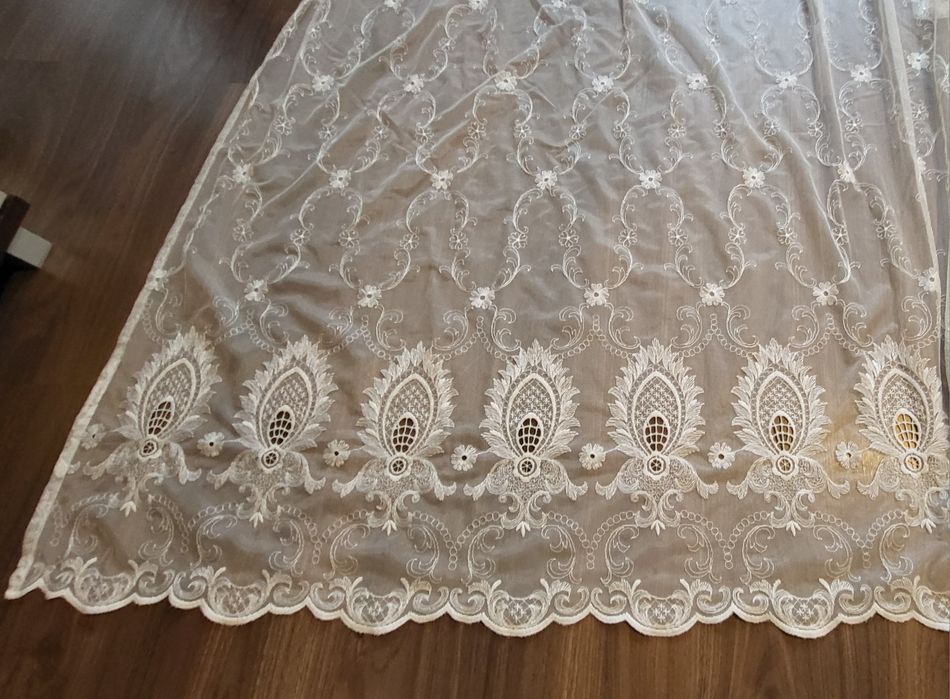 Firanki koronkowe-różne.