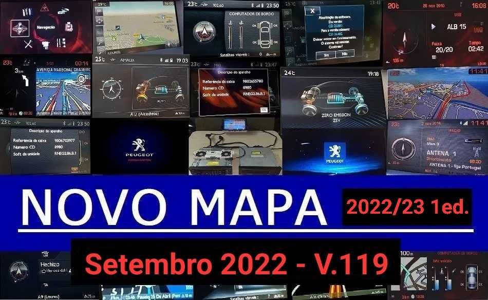 ***MAPA 2024 v120 e RADARES*** Peugeot, Citroen, DS