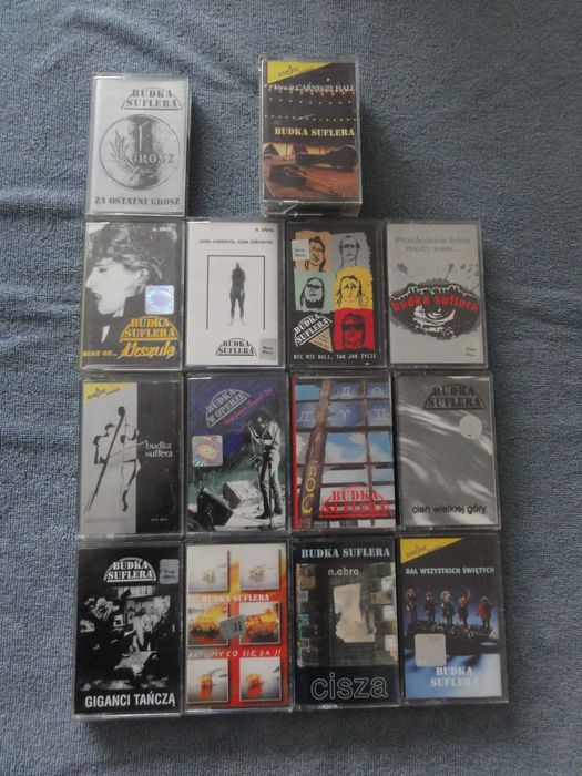 Kasety magnetofonowe Budka Suflera