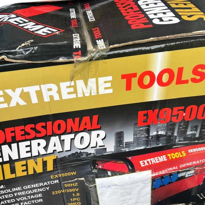 Nowy agregat prądotwórczy Extreme Tools EX9500w 7km 3 fazy mocny AVR