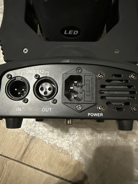 Zestaw 2x Głowica Led Ruchoma Głowa Dj impreza [KO125]