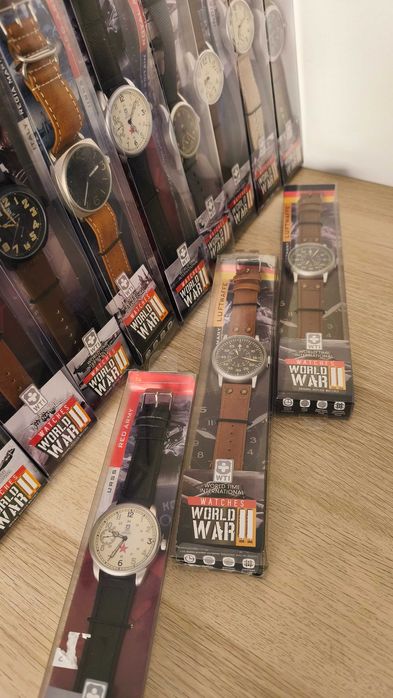 Coleção Relógios Militares WWII – Réplicas Autênticas Field e Aviator