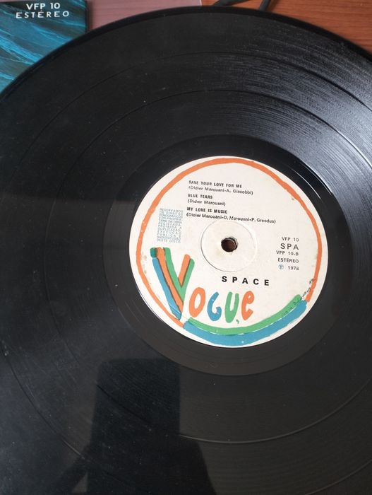 Disco de vinil 12' Space