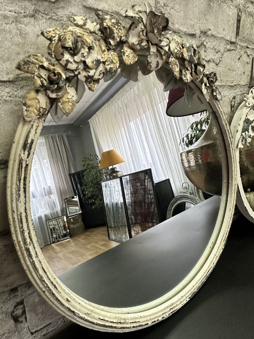 Зеркало в стиле шебби-шик