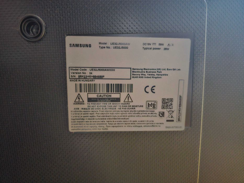 Telewizor Samsung 32 cale Full HD + dekoder DVB-T2 – sprawny zestaw
