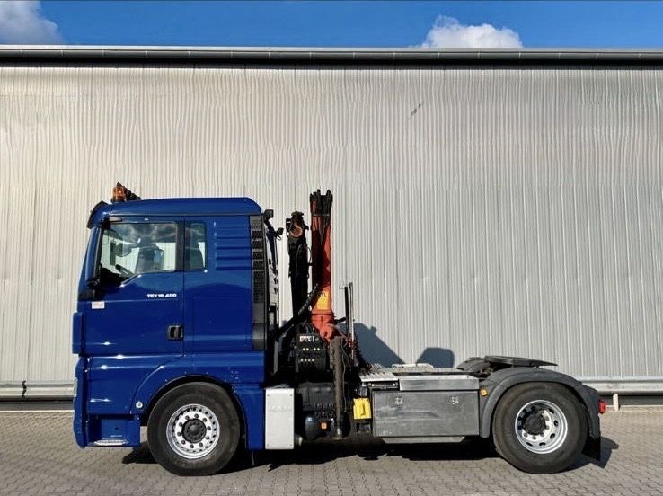 MAN TGX 18.400 com grua
