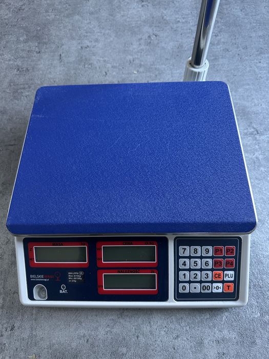 Waga sklepowa z legalizacja i wysięgnikiem