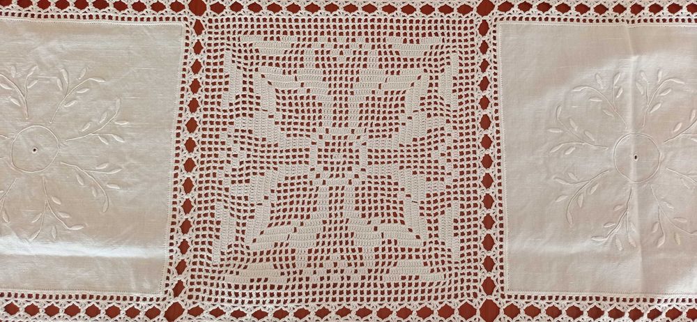 Toalha de renda (crochet)