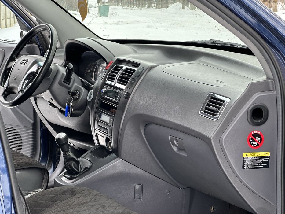 Hyindai Tucson 2.0 ЕВРОБЛЯХА Газ/Бензин 2006 рік. В Україні