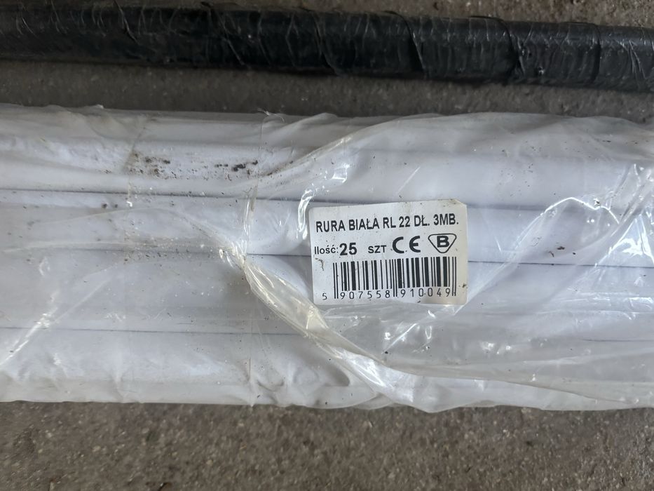 Rurki PCV  nowe różnej dlugosci