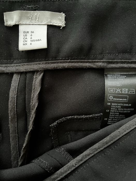 Spodnie czarne H&M 36