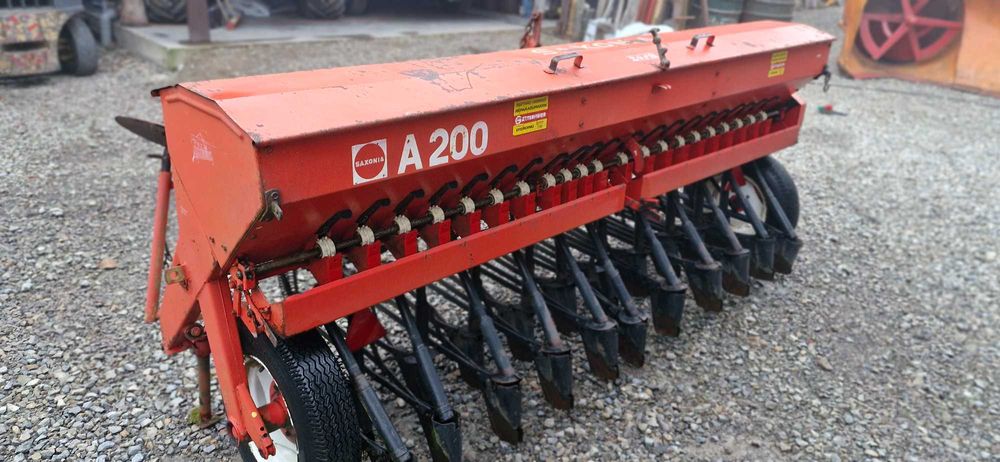 Siewnik SAXONIA A200 2.5m 21 lejków stan db