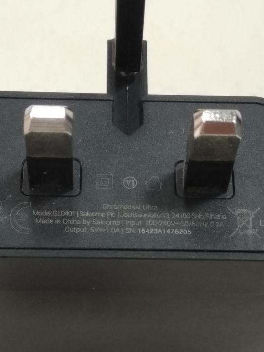 Адаптер Google Chromecast Ultra