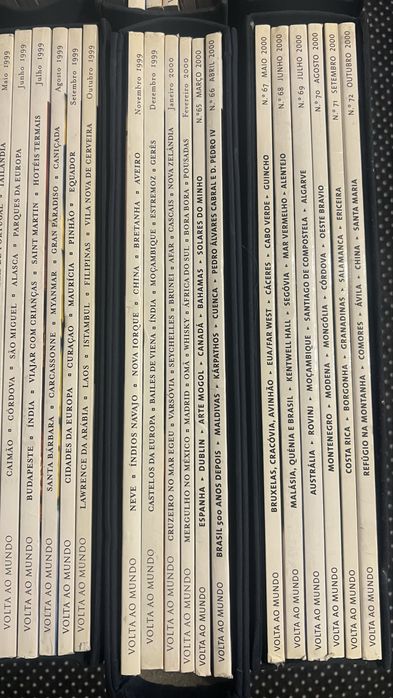 Coleção 60 revistas “A volta ao mundo”