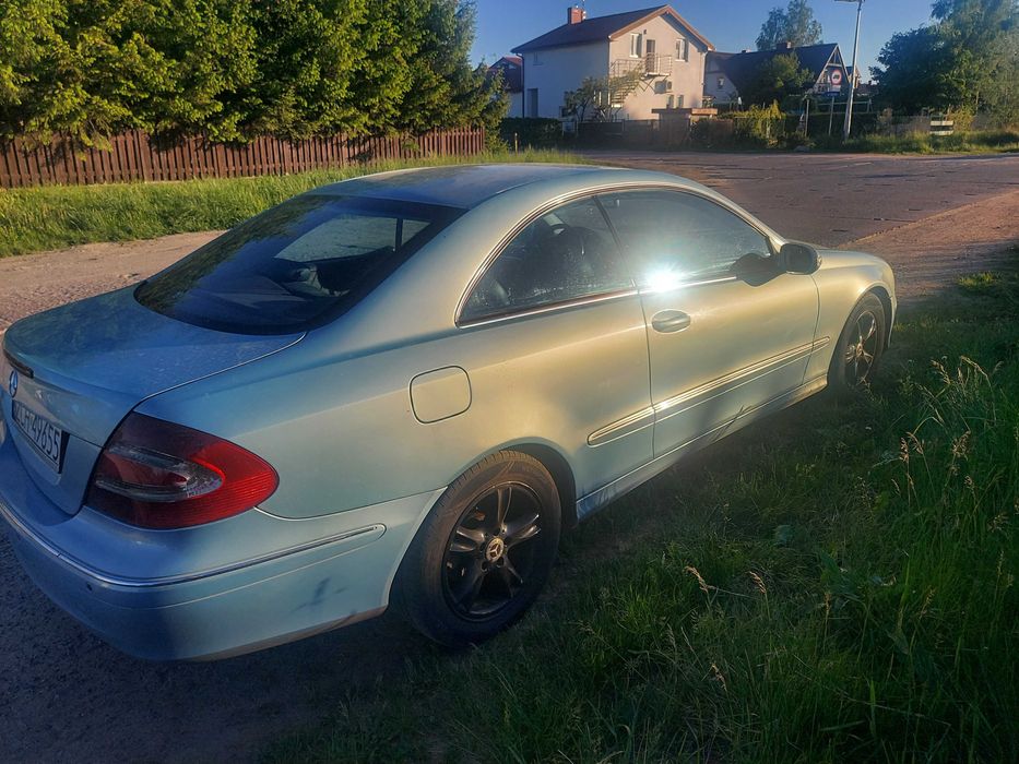 Mercedes CLK 270 2.7 diesel 2003 coupe super stan