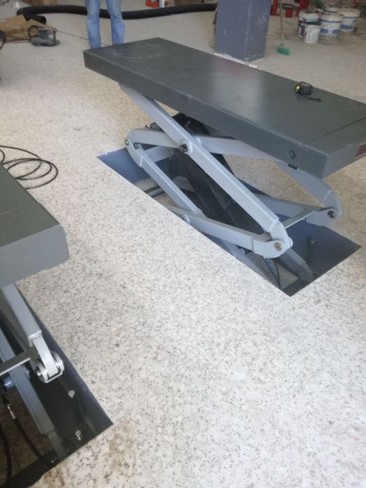 Elevador de tesoura com transp. e montagem incluída 3 ton PROMOCAO