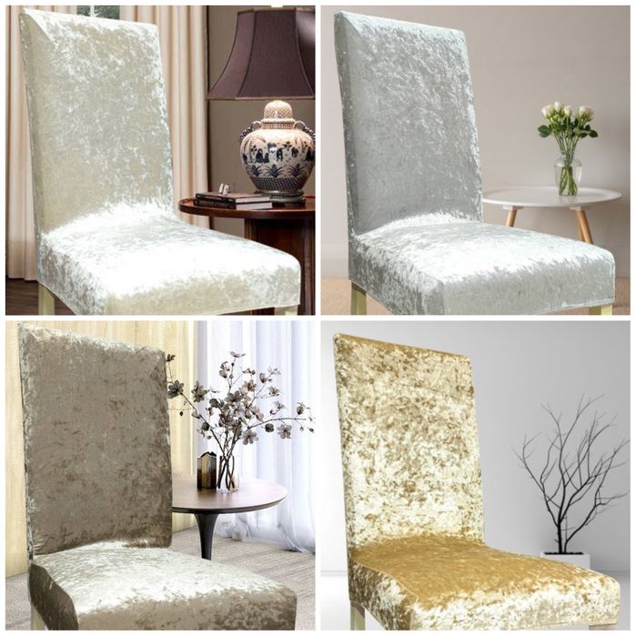 Чохол на стілець Чохли на стільці Велюрові Універсальні Туреччина