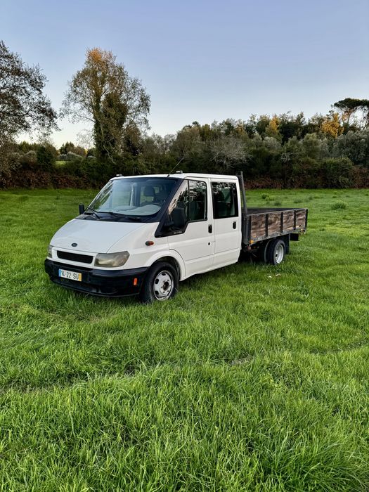Ford Transit 350 Caixa Aberta 2001 avariada