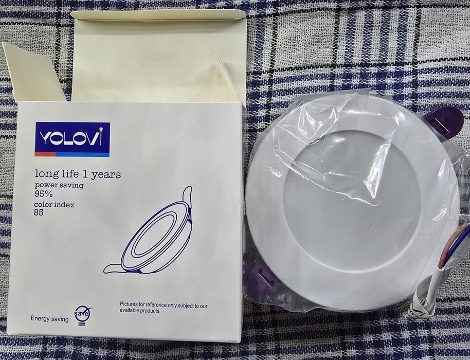Zestaw 6 wpuszczanych halogenów led