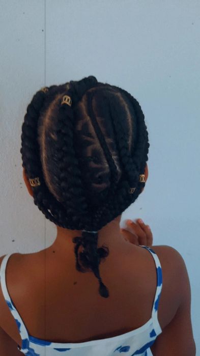 Tranças africana da Dália