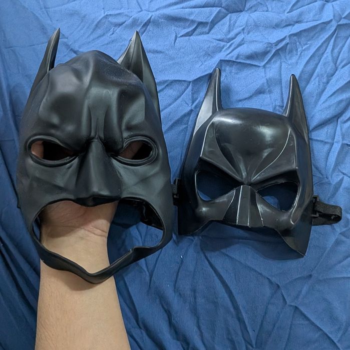 2 maski batman na halloween
