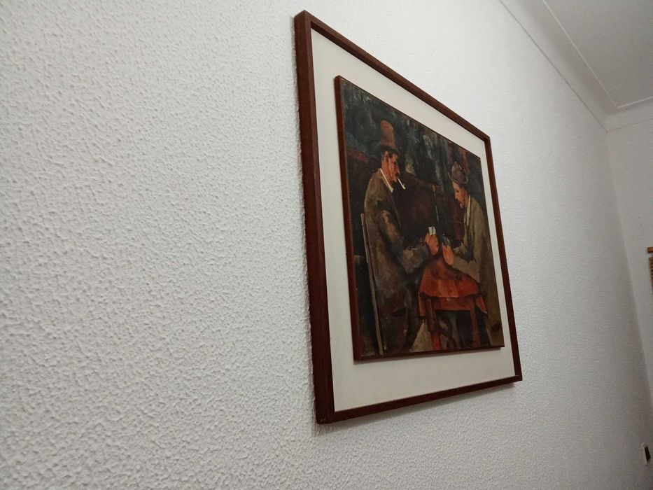 Quadro antigo em bom estado