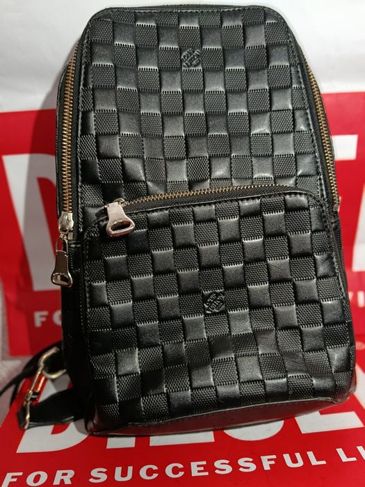 Мужская сумка бананка Luis Vuiton Оригинал Франция