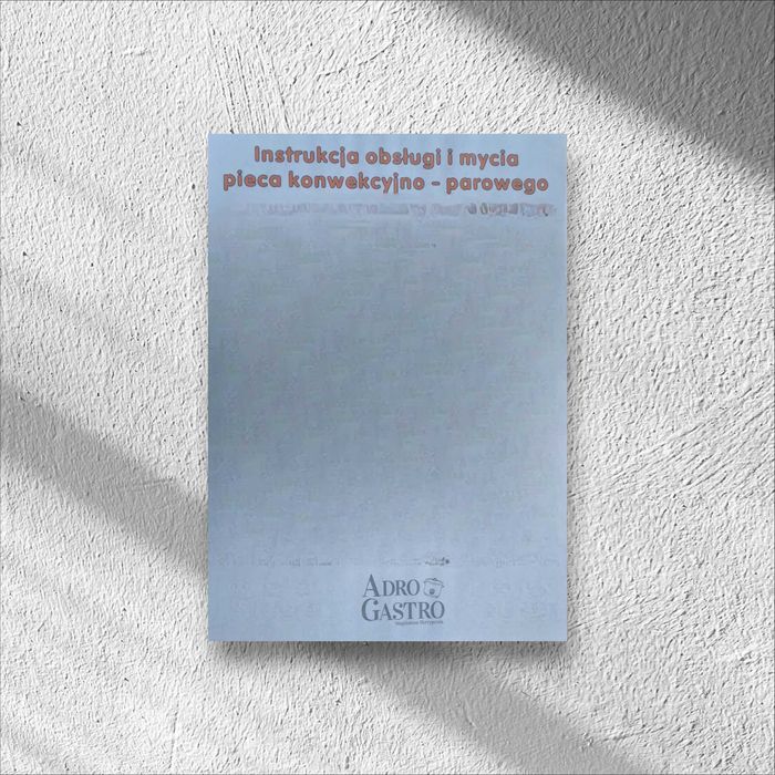 Instrukcje stanowiskowe dla gastronomii komplet 12 sztuk.