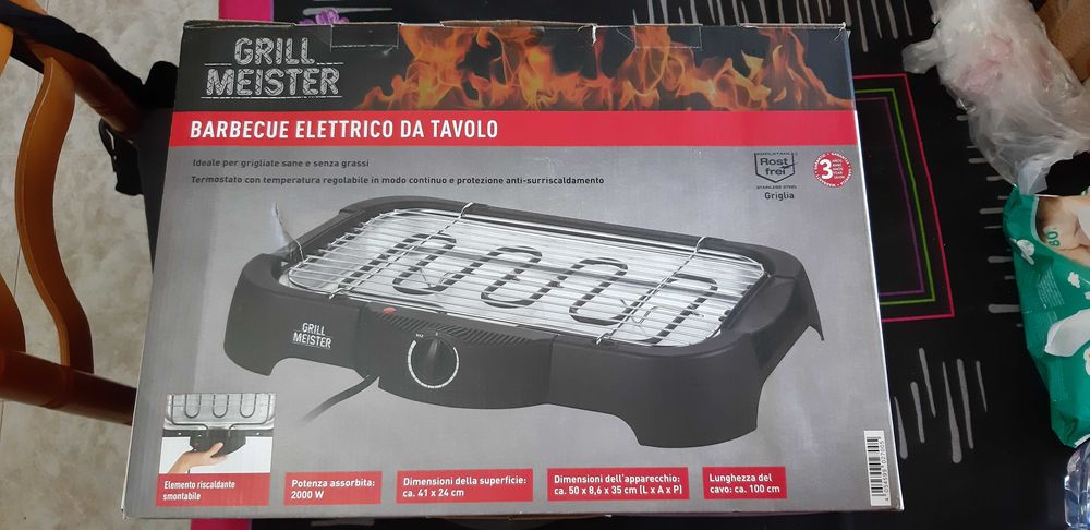 Grelhador de Mesa Elétrico.