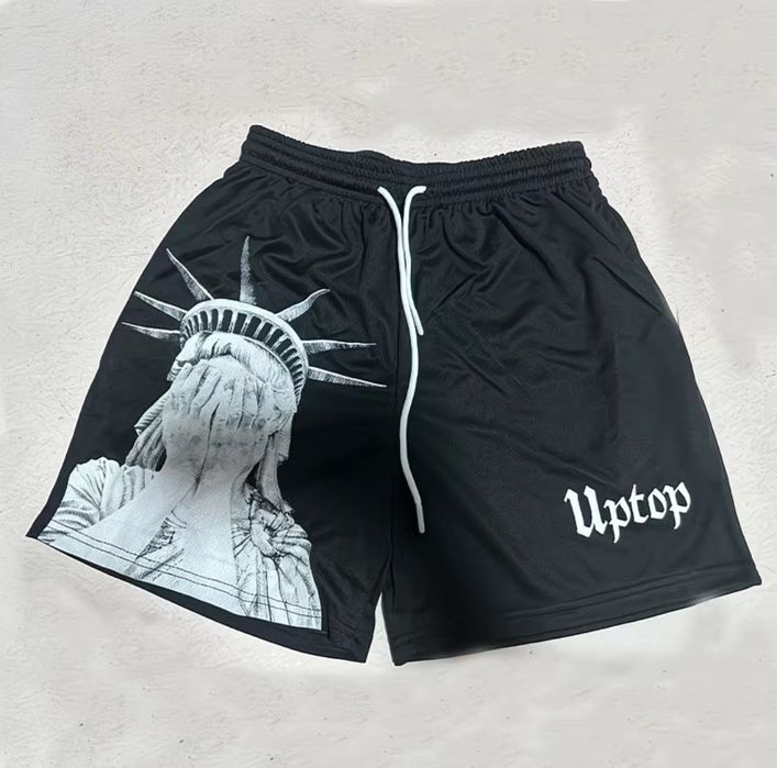 Шорти Uptop Свобода Ерік Емануель Eric Emanuel чорні спортивні