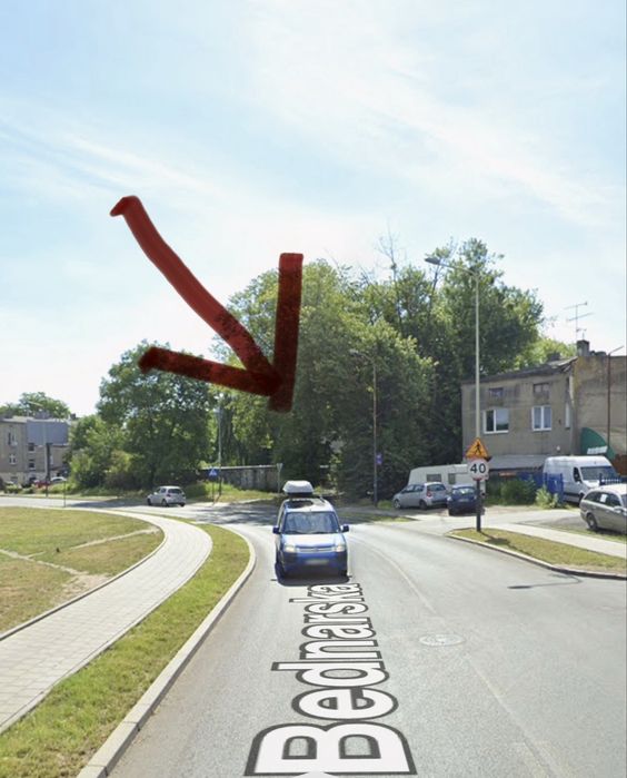 Garaz bednarska lodz gorna kanal prad