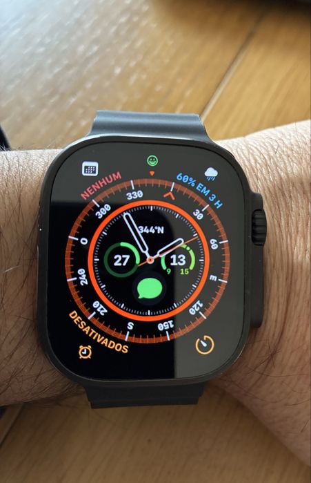 Apple Watch ULTRA 3 Preto Tittannium