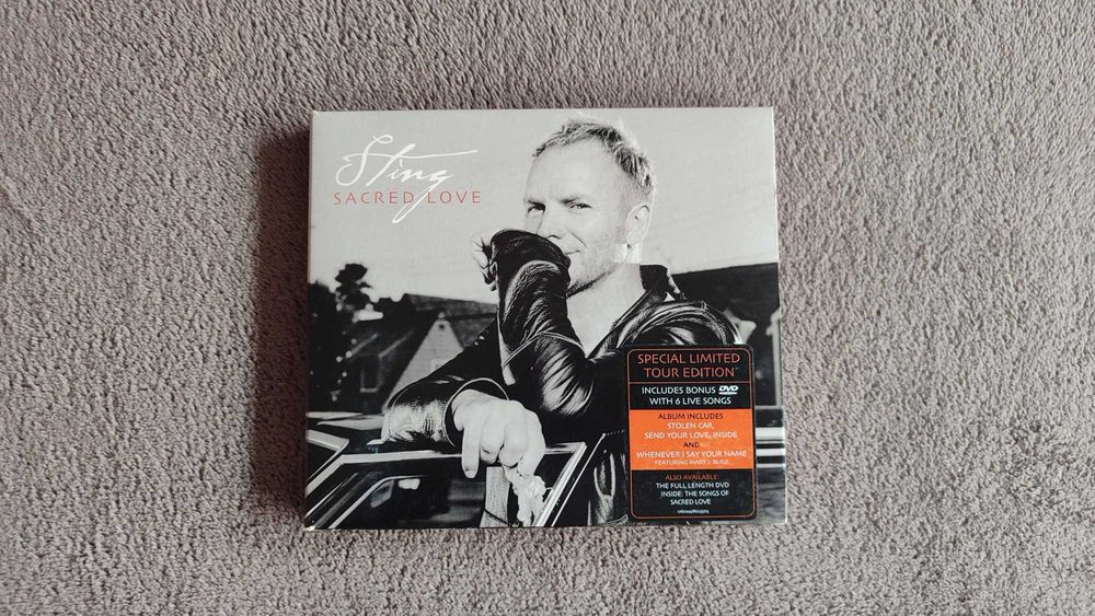 CD+DVD | Sting • Sacred Love (edição especial Tour)