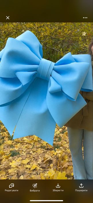 Бант на двері, бант на автомобіль, бант 100 см, новорічний бант