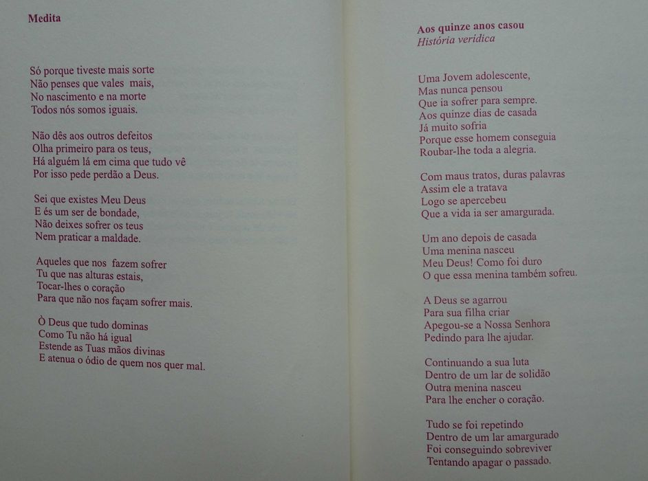 É O Coração Que Fala de Maria José Barbosa (184 Poemas)