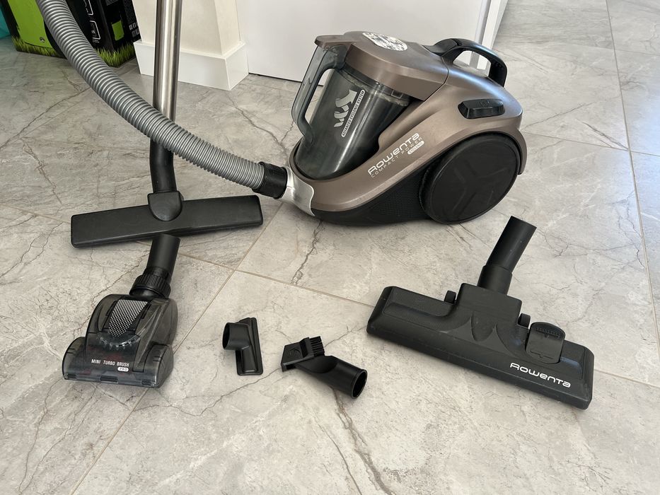 Пилосос без мішка Rowenta RO3786EA, турбо щітка