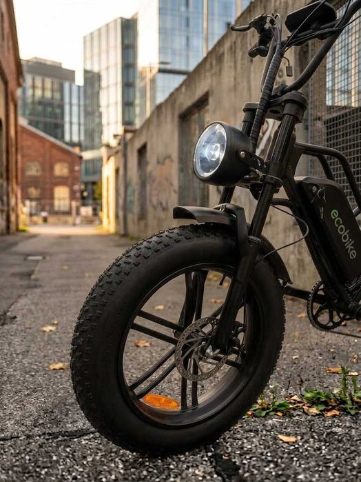 Електровелосипед ECOBIKE e-Motion V9 60V – батарея 18 / 21Ah, потужний для міста та бездоріжжя