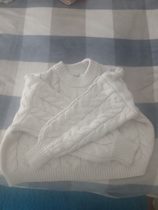 Camisola de Lã Branca