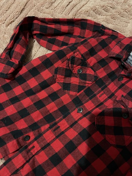 Koszula w kratę kratkę 110 rebel