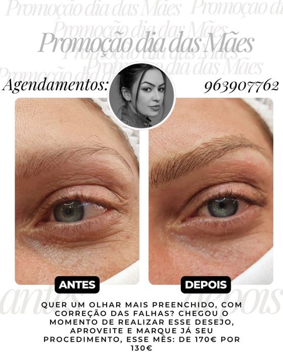 Unhas alongamento e esmaltação / sobrancelhas e pedicure