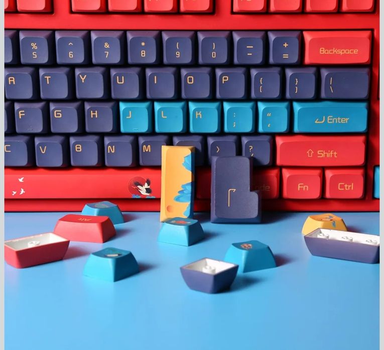 Nasadki klawiszy 104+24 XDA zestaw nasadek klawiszy PBT
Cena 58zł

Nas