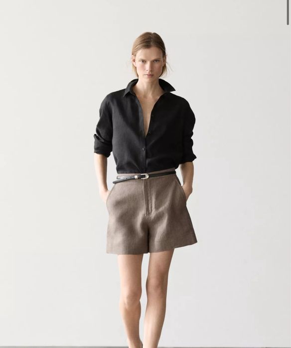 Шорти Massimo dutti льон 38 нові