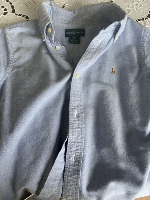 Camisa Ralph lauren 7 anos