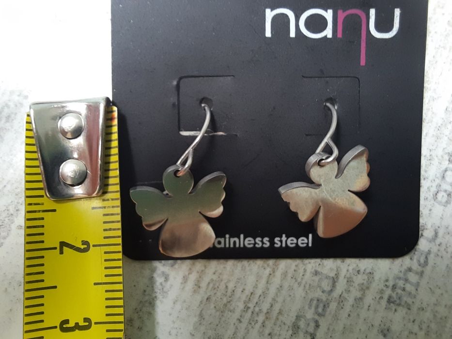 Kolczyki w kształcie aniołków